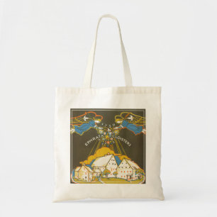 Vintage Travel Poster For The Ephrata Cloister Tote Bag