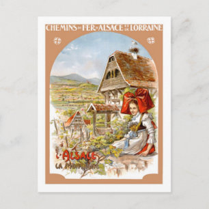 Vintage Travel Poster,France Postcard