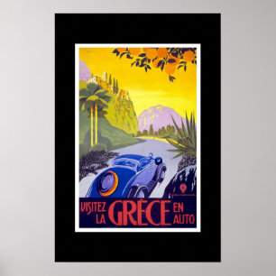 Vintage Travel Poster Greece 2