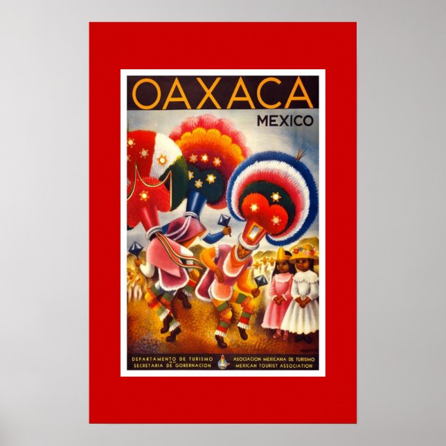 Vintage Travel Poster Mexico 2 (Front)