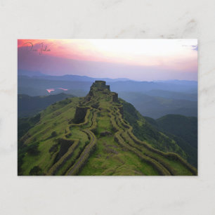 Vintage travel Pune India maharashtra Vacation Postcard