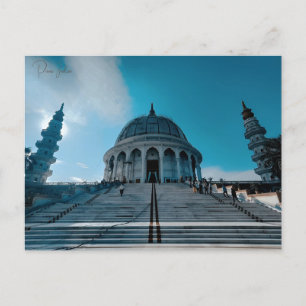 Vintage travel Pune India maharashtra Vacation Postcard