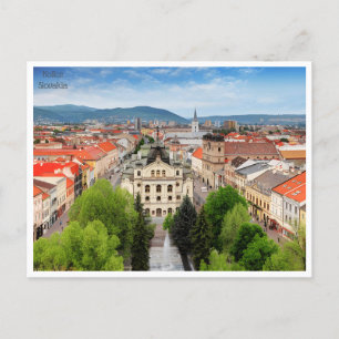 vintage travel retro Košice Slovakia Slovaquie Postcard