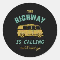 Vintage Travel Road Trip The Highway Is Calling