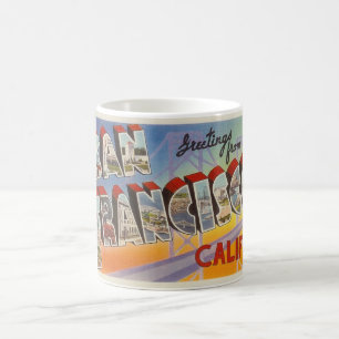 Vintage Travel San Francisco Coffee Mug