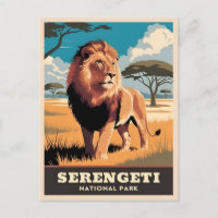 Vintage Travel Serengeti National Park Tanzania