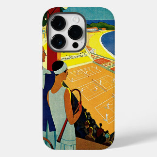 Vintage Travel, Tennis, Sports, Monte Carlo Monaco iPhone Case