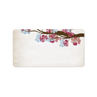 Vintage tree Label