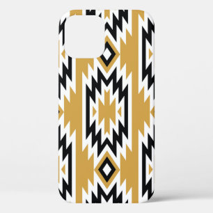 vintage trendy seamless decorative ethnic pattern. iPhone 12 case