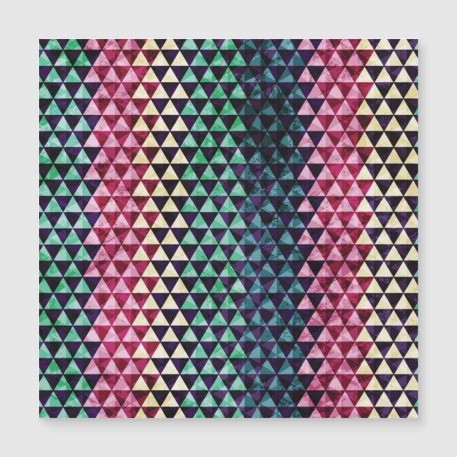 Vintage Triangle Geometric Seamless Pattern (Front)