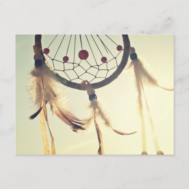 Vintage Tribal Hipster Dream Catcher Postcards (Front)