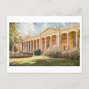 Vintage Trinkhalle in Baden-Baden, Germany Postcard