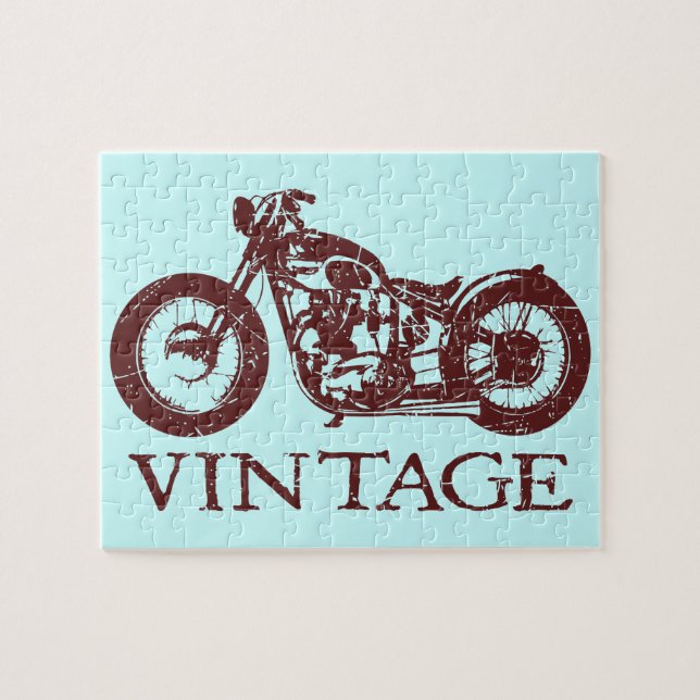 Vintage Triumph Jigsaw Puzzle (Horizontal)