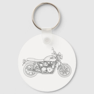 Vintage Triumph Key Ring