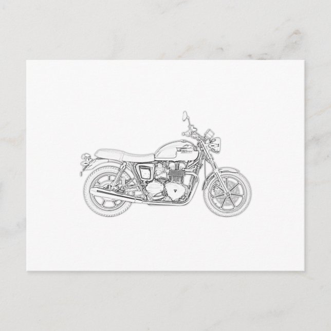 Vintage Triumph  Postcard (Front)