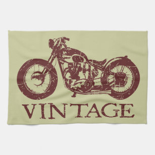 Vintage Triumph Tea Towel