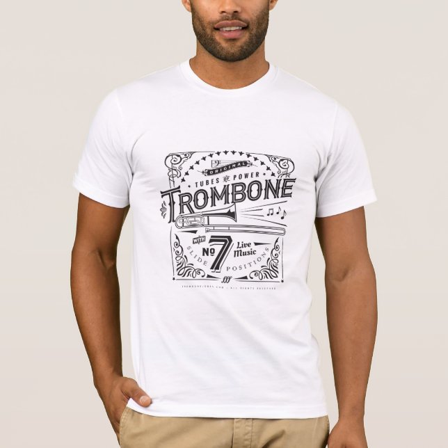Vintage Trombone T-Shirt (Front)