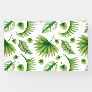 Vintage Tropical Art Banner