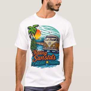 Vintage Tropical Beach T-Shirt Summer VibT-Shirt