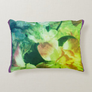 Vintage Tropical Flower Decorative Cushion