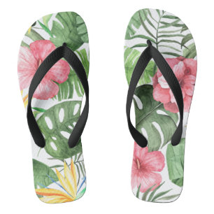 Vintage Tropical Thongs