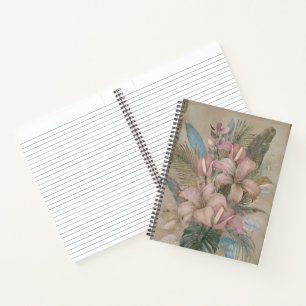 Vintage Tropicals: Hawaiian Hibiscus Notebook