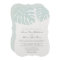Vintage Tropics Wedding Invitation
