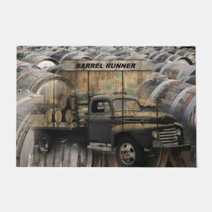 Vintage Truck Antique Truck Old Truck Doormat