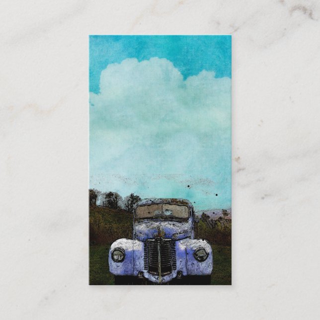Vintage Truck Business Card (Front)