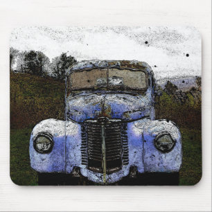 Vintage Truck Mouse Pad