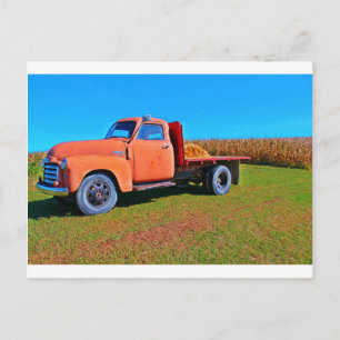 Vintage Truck Postcard