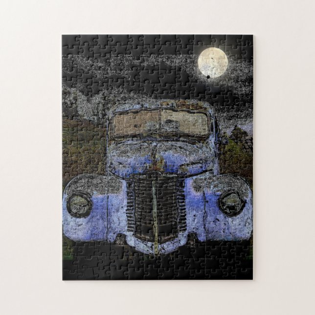 Vintage Truck Puzzle (Vertical)