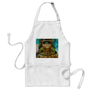Vintage Truck Whiskey Barrels Standard Apron