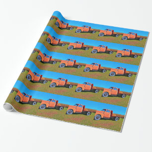 Vintage Truck Wrapping Paper