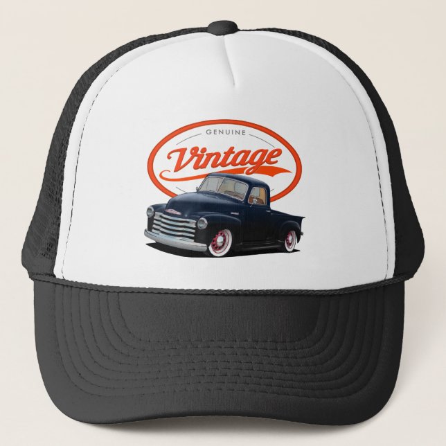 Vintage Trucks Trucker Hat (Front)
