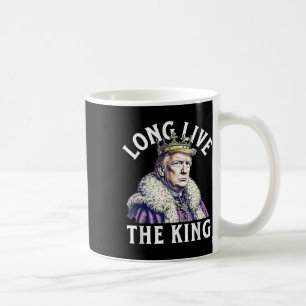 Vintage Trump Long Live The King American Patrioti Coffee Mug