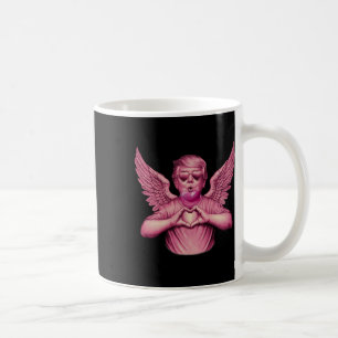 Vintage Trump Valentine Pink Bubble Gum Heart Funn Coffee Mug