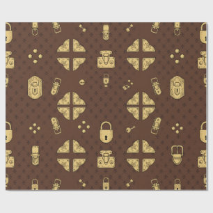 Vintage Trunk Wrapping Paper