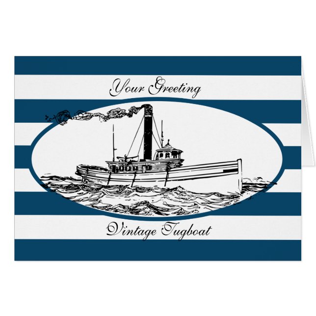 Vintage Tugboat (Front Horizontal)