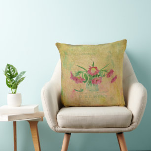 Vintage Tulips Cushion