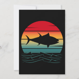 Vintage Tuna Fish Invitation