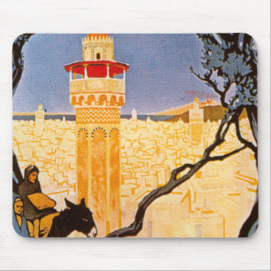 Vintage Tunis Mousepad