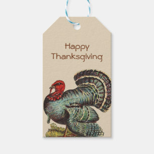 Vintage Turkey Gift Tags