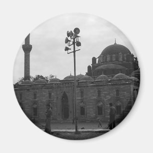 Vintage Turkey Istanbul Beyazit camii mosque Magnet
