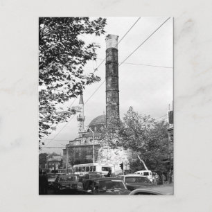 Vintage Turkey Istanbul Column Constantine Postcard