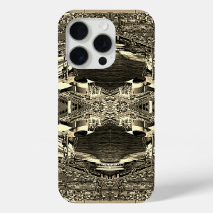 Vintage Turkey Istanbul Galata port iPhone 15 Pro Case