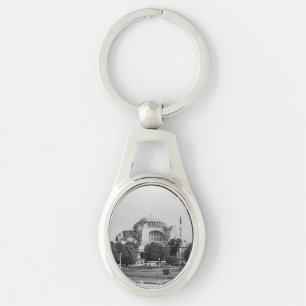 Vintage Turkey Istanbul Holy Sophie Basilica 1970 Key Ring