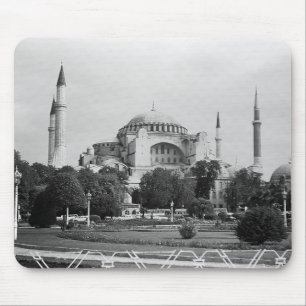 Vintage Turkey Istanbul Holy Sophie Basilica 1970 Mouse Pad