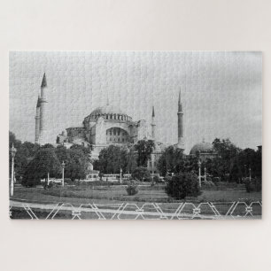 Vintage Turkey Istanbul Holy Sophie Basilica Jigsaw Puzzle
