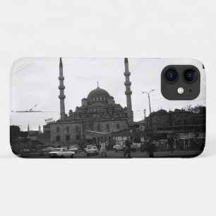 Vintage Turkey Istanbul The Yeni Camii mosque iPhone 11 Case